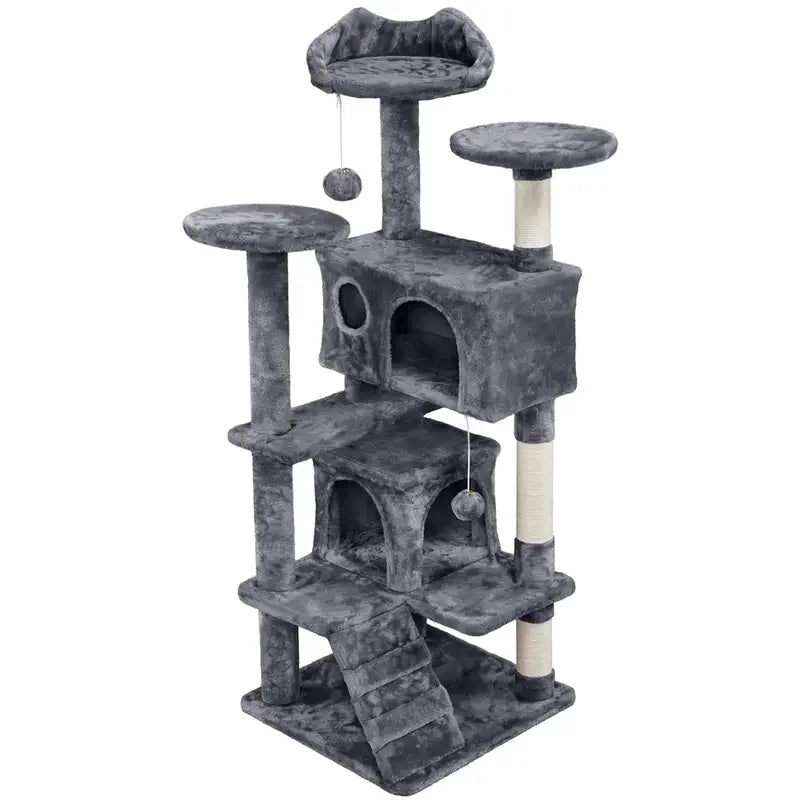 Corner cat house tower for kittens