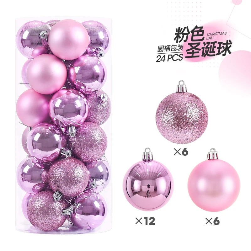 Mini Christmas ball ornaments set - image 21