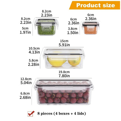 BPA-free locking lid containers for pantry organization