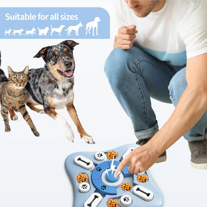 Dog puzzle toy slow feeder size and dimensions