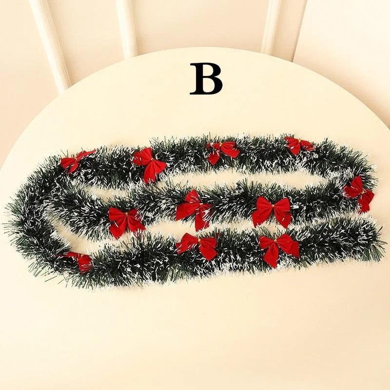 2m Christmas ribbon garland - image 11