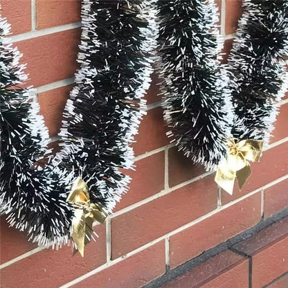 2m Christmas ribbon garland - image 3