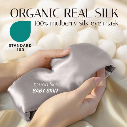 Soft padded eye mask for sleep and travel - image 3