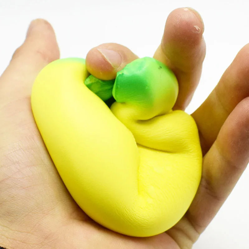 Jumbo Banana Squishy Toy Slow-Rising Fruit Fidget