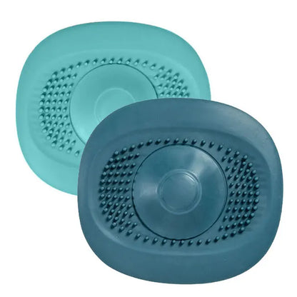 Orange drain stopper hair catcher