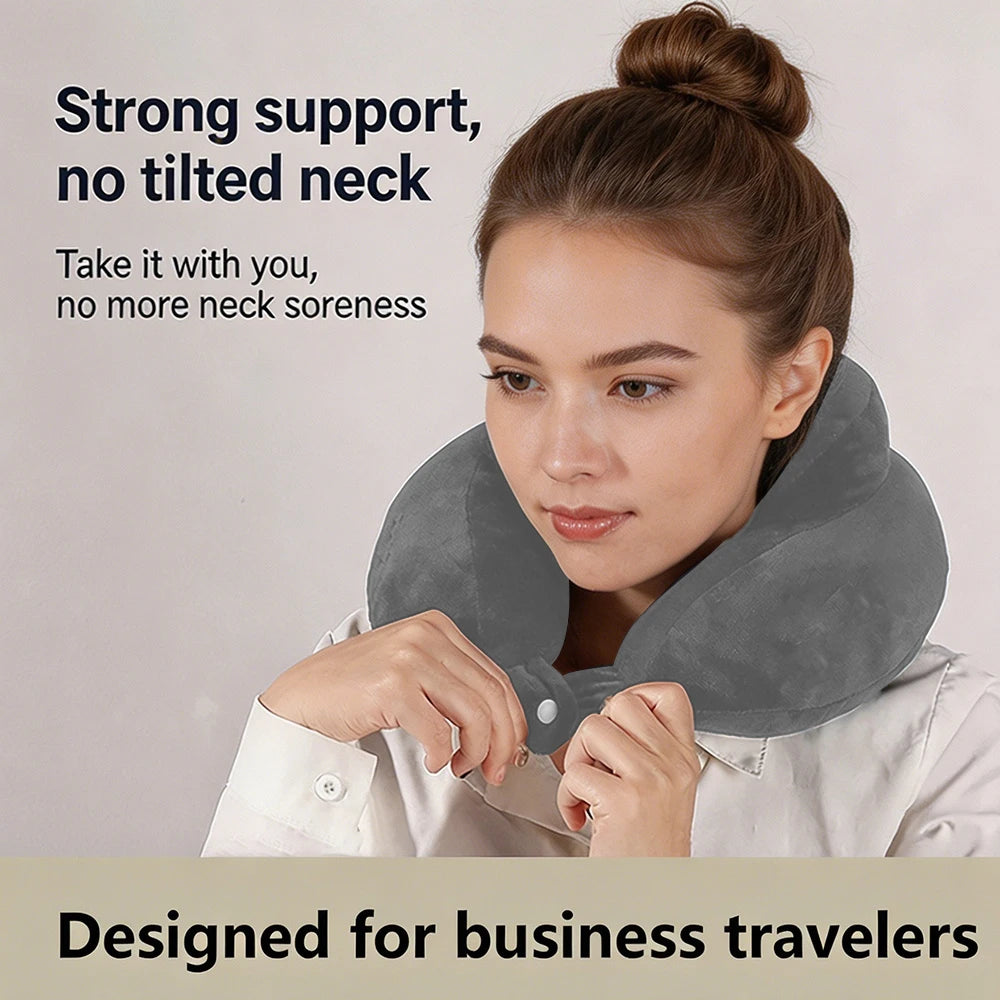 U-shaped pillow for car travel