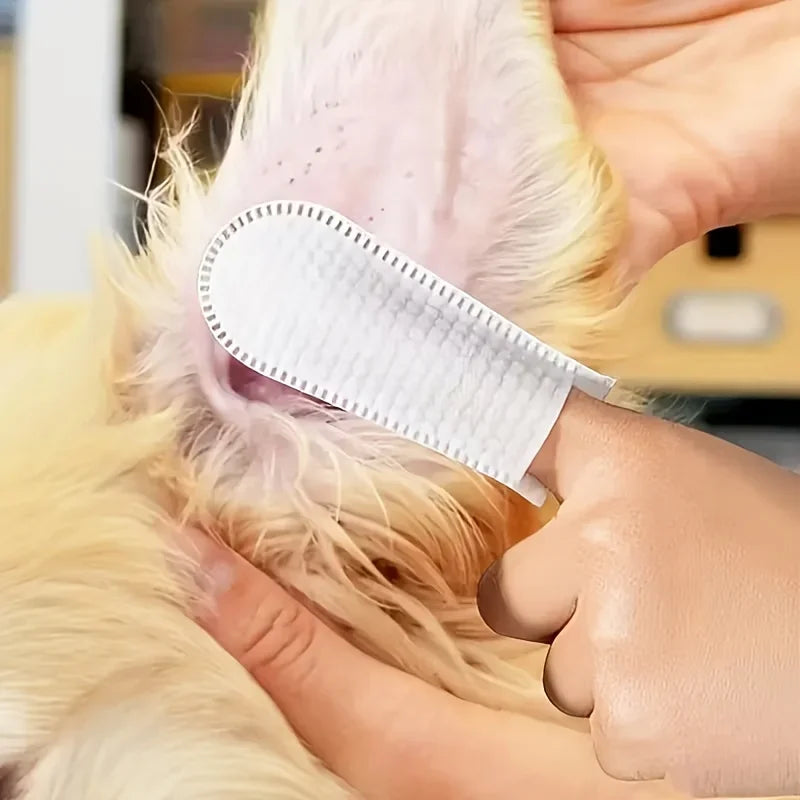 Pet ear cleaning finger wipes 100 pcs - image 3