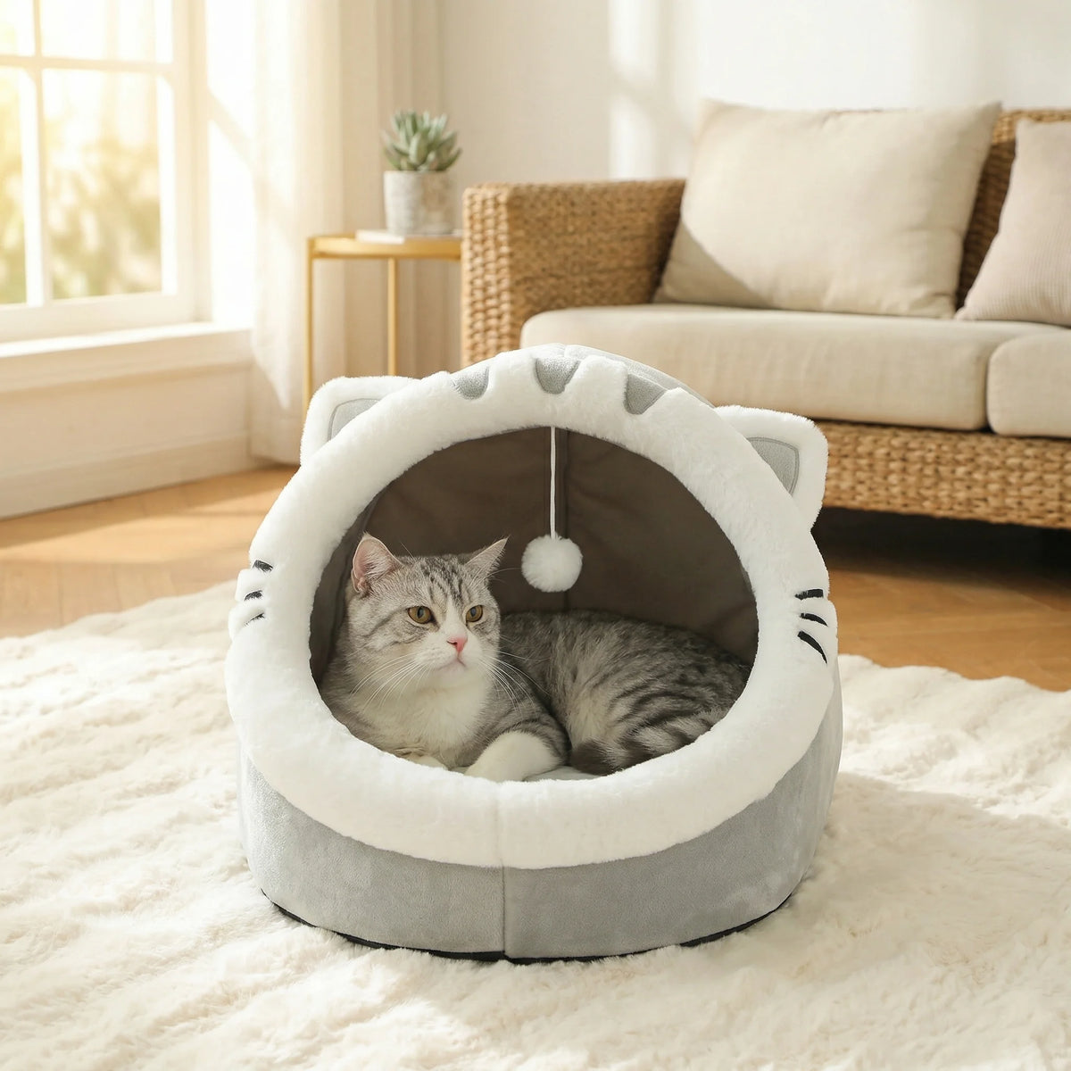 Cat house bed sizes S, M and L