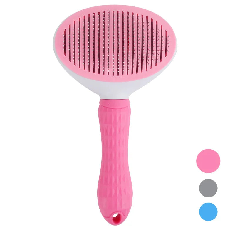 Slicker brush with retail packaging