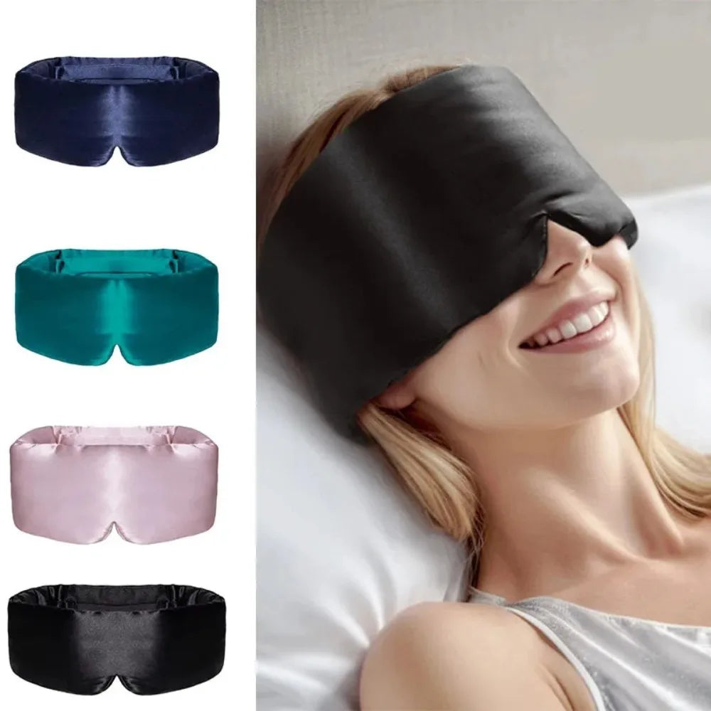 Soft padded sleep mask for travel