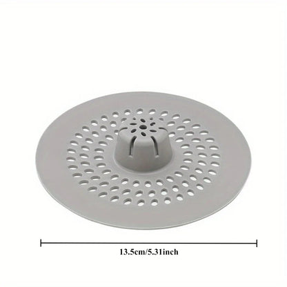 Anti-clog silicone drain cover