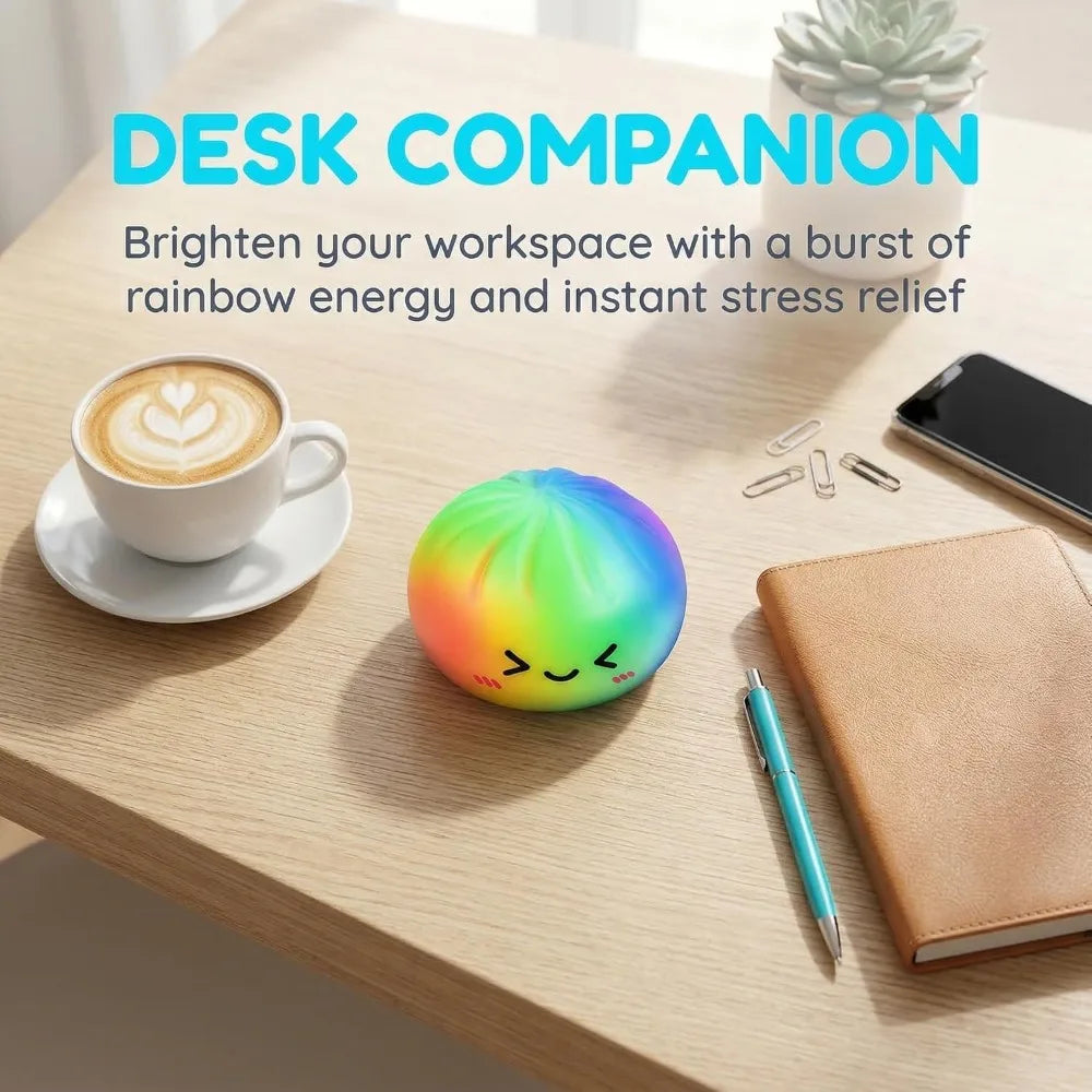 TPR dumpling squishy toy for desk accessories