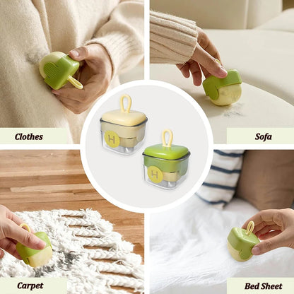 Green mini lint roller