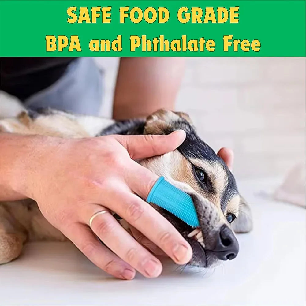 Silicone pet finger toothbrush - image 6