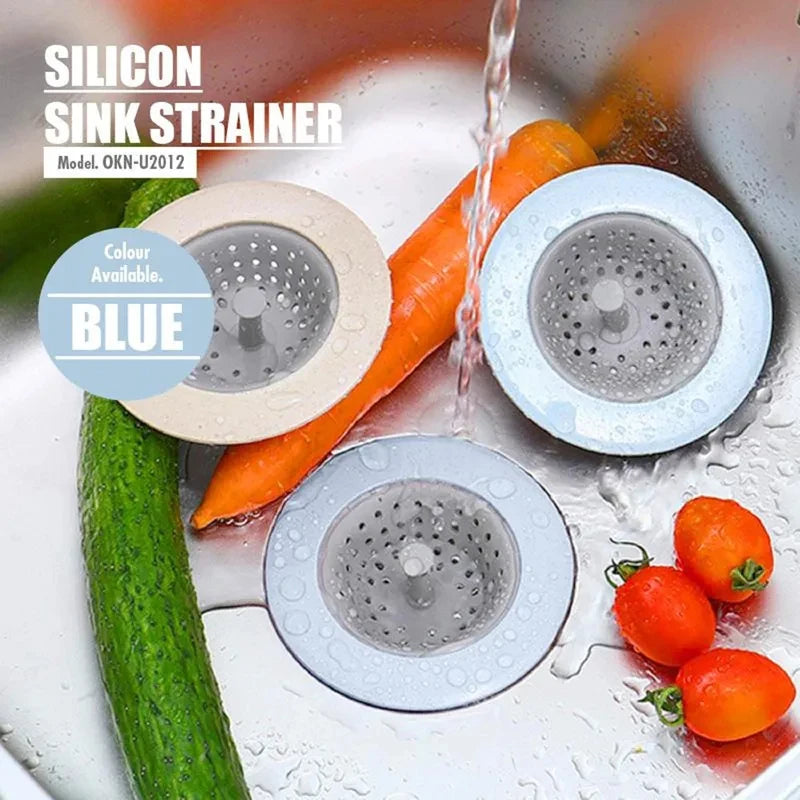 Anti-clog kitchen sink drain filter