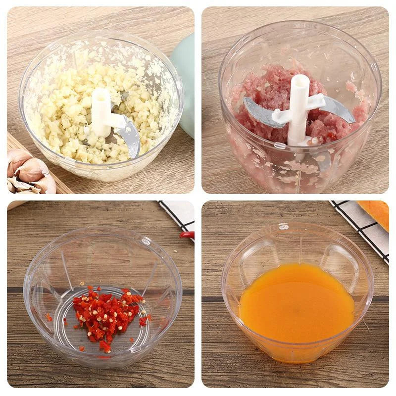900ml manual vegetable and meat chopper