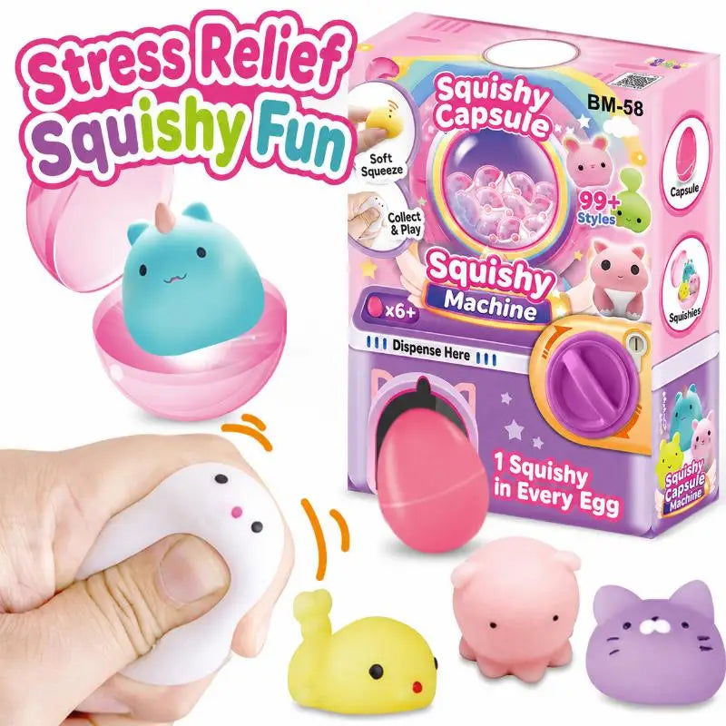 Mini surprise egg dispenser toy gift idea