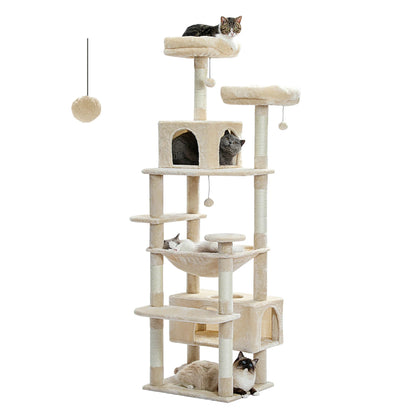 Large cat tower furniture for living room