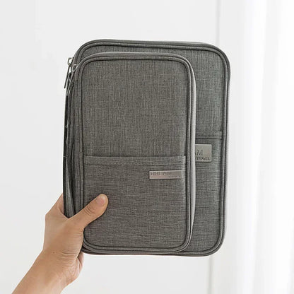 Waterproof family passport holder and travel document organizer - image 6