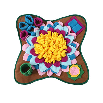 Dog snuffle mat color options