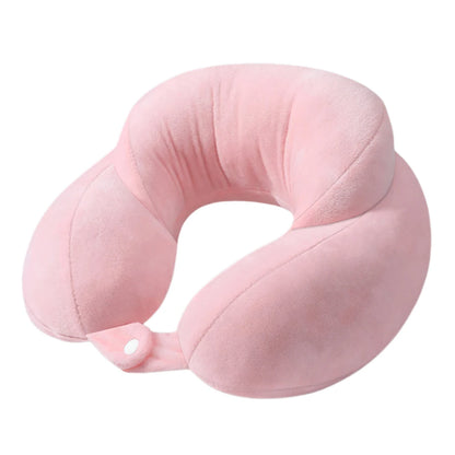 Ergonomic neck pillow side view