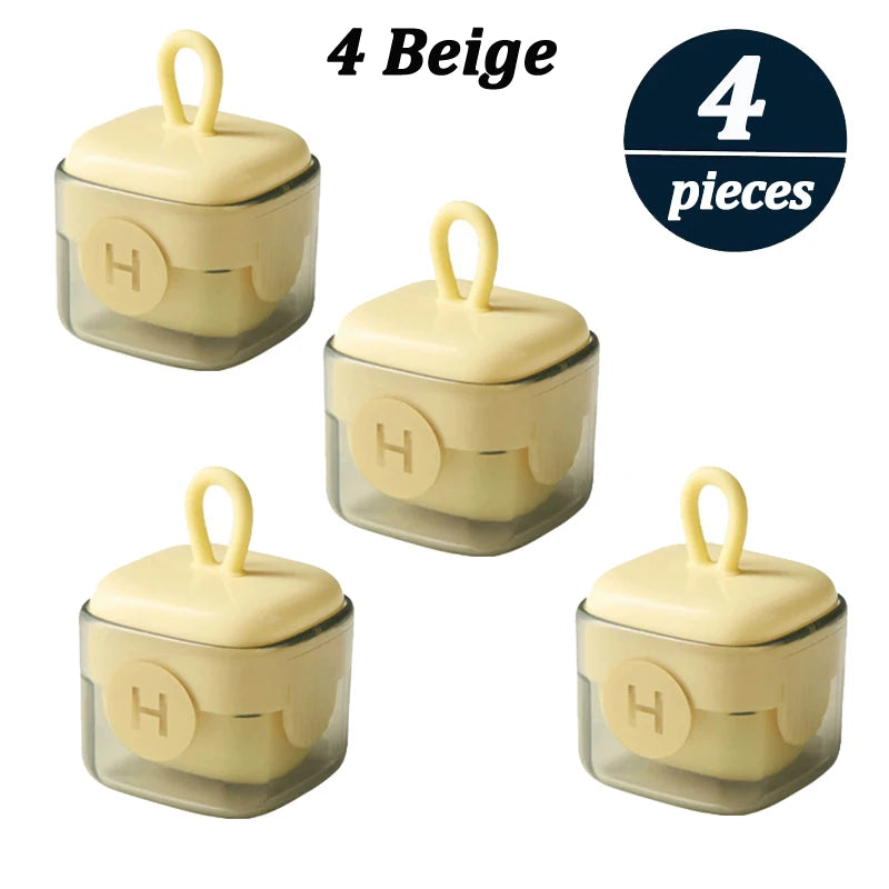 Beige mini lint roller