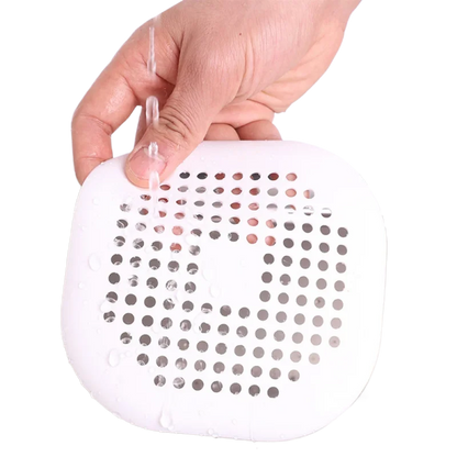 Bathtub drain hair catcher strainer