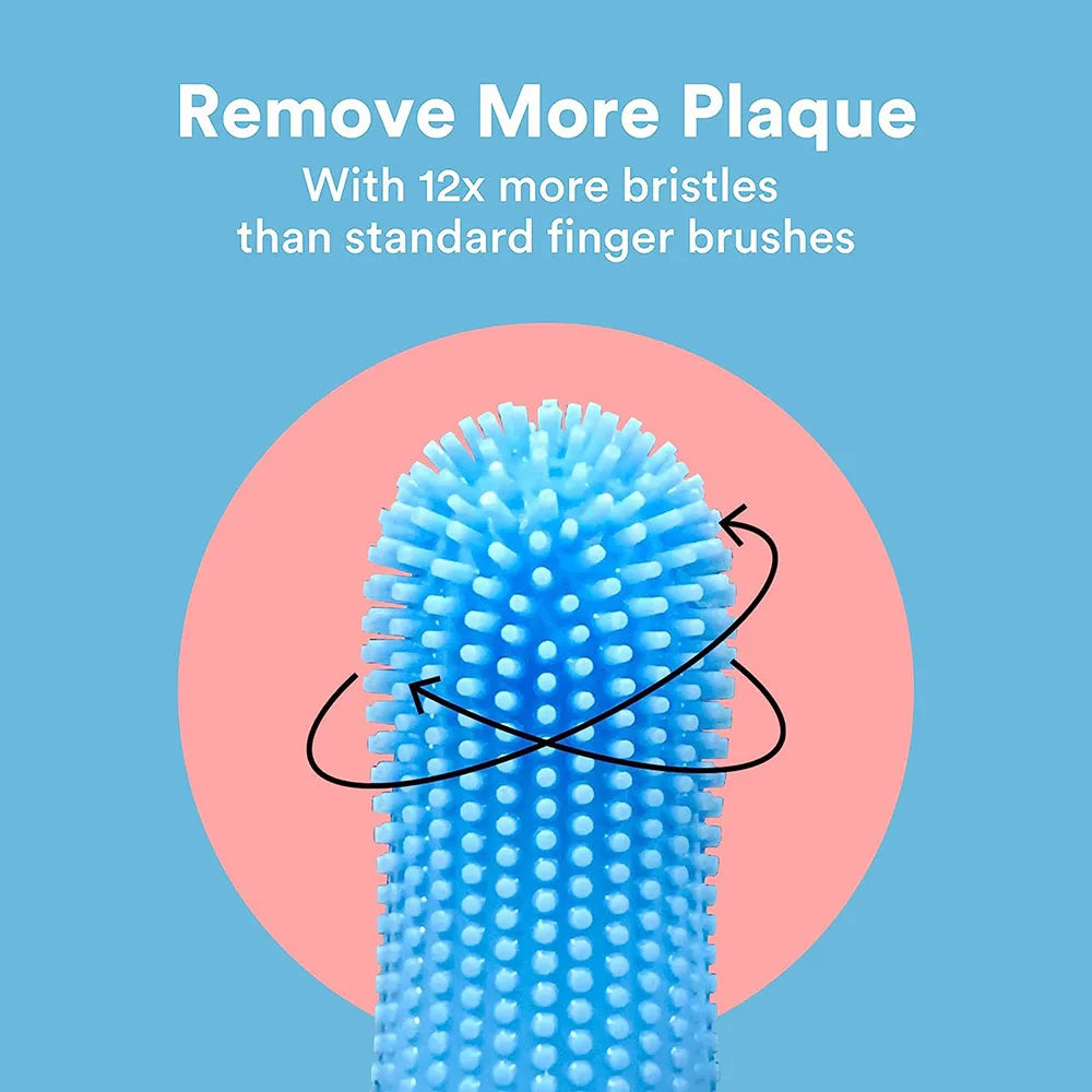 Silicone pet finger toothbrush - image 3