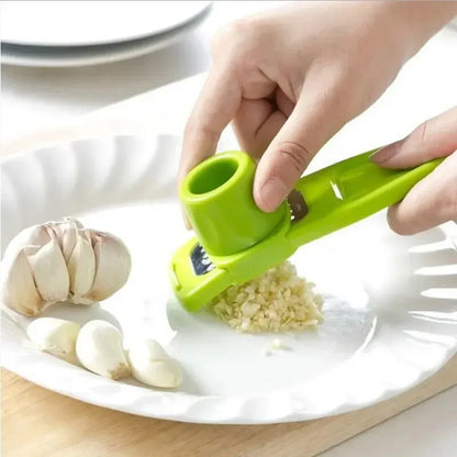 Mini garlic grinder manual garlic press