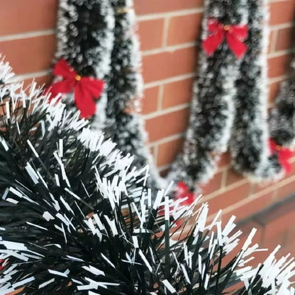 2m Christmas ribbon garland - image 2