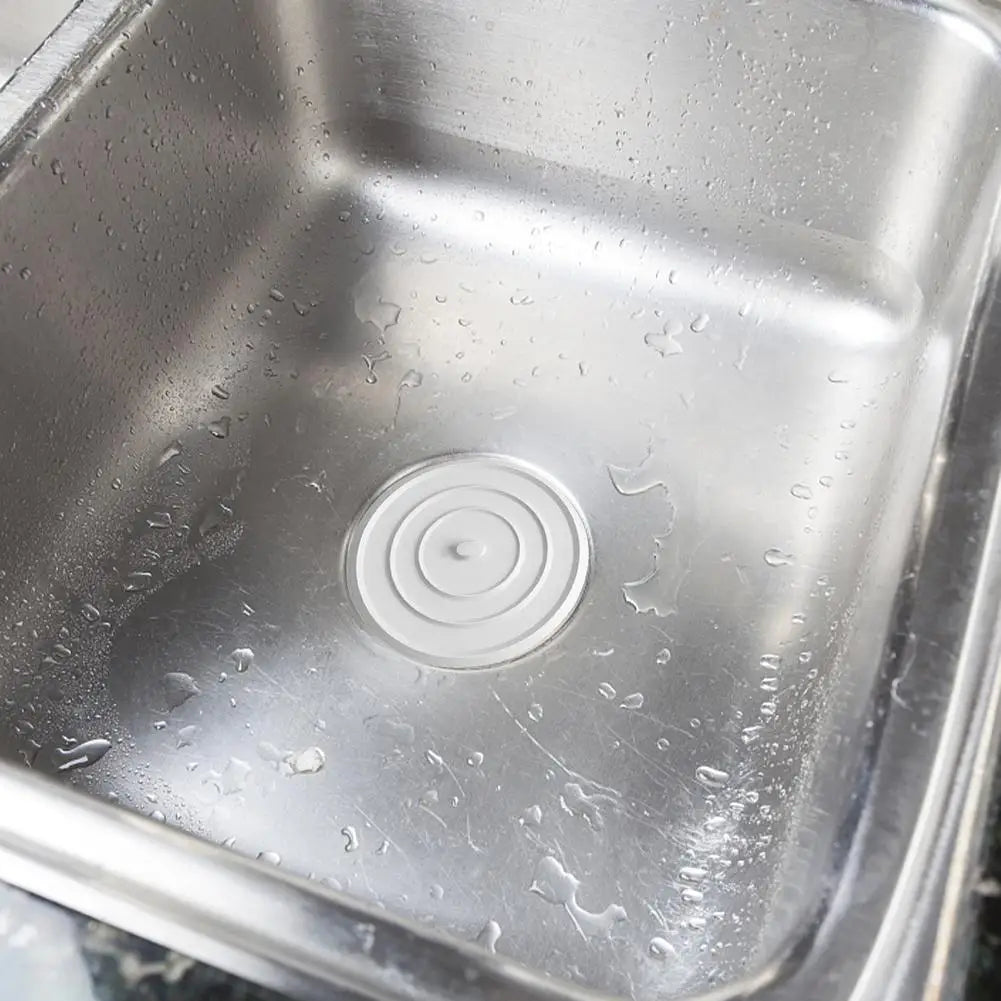 Silicone sink stopper for kitchen and laundry