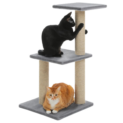 Small indoor cat tree, cat condo hideaway