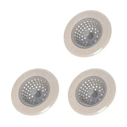 Silicone sink filter for floor drains