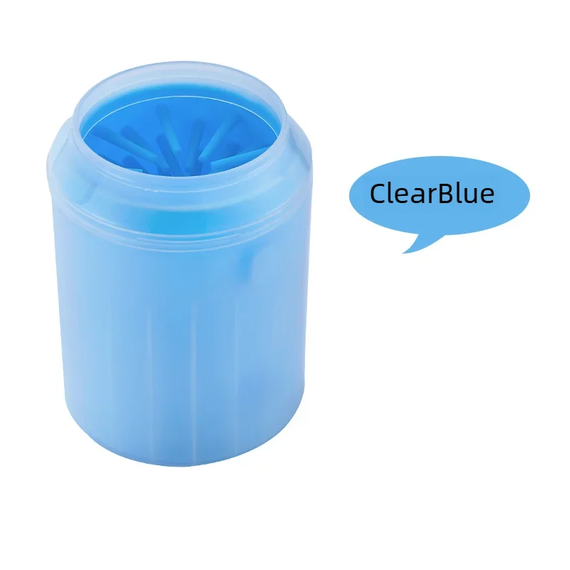 Portable dog paw cleaner cup with silicone bristles - image 7