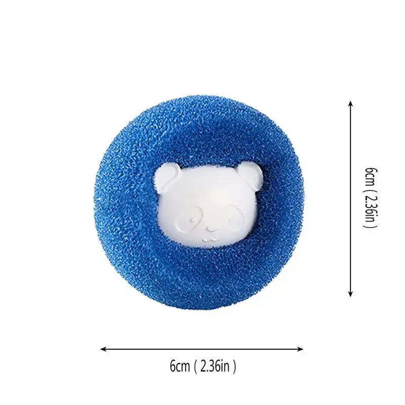 Reusable laundry pet hair remover balls - image 5