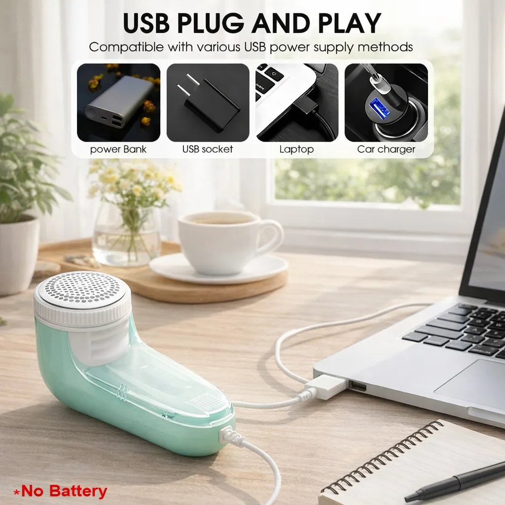 Electric fabric shaver lint remover - image 2
