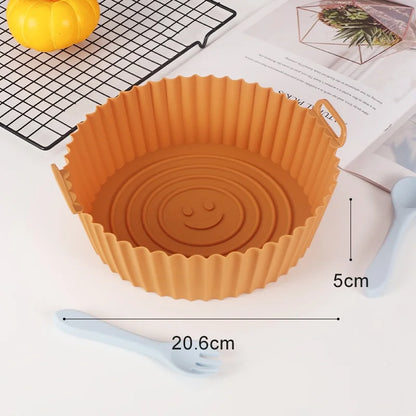 Dishwasher safe reusable air fryer accessory