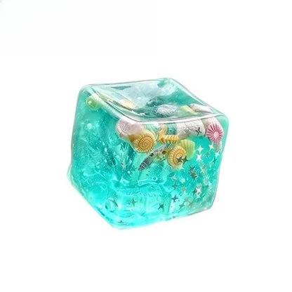 Ocean shell squishy cube size