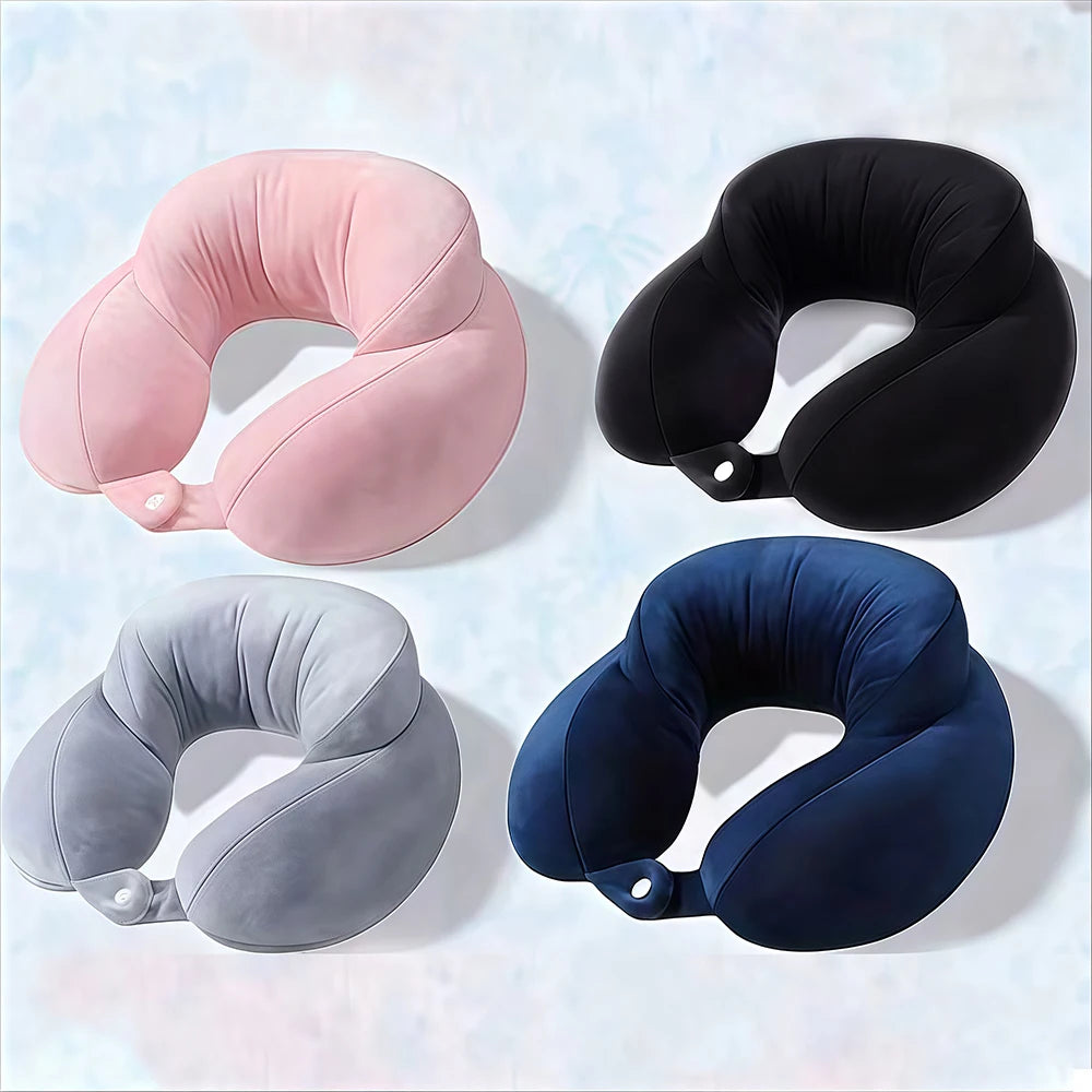 U-shaped ergonomic travel neck pillow