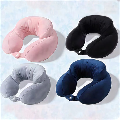 U-shaped ergonomic travel neck pillow