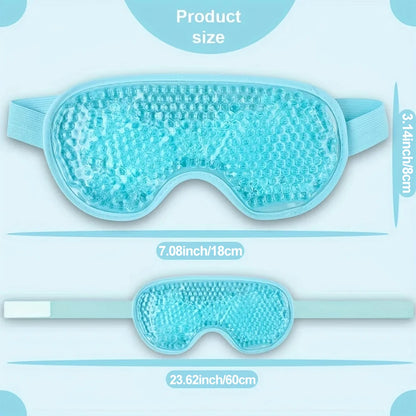 Reusable gel bead eye mask hot and cold - image 6