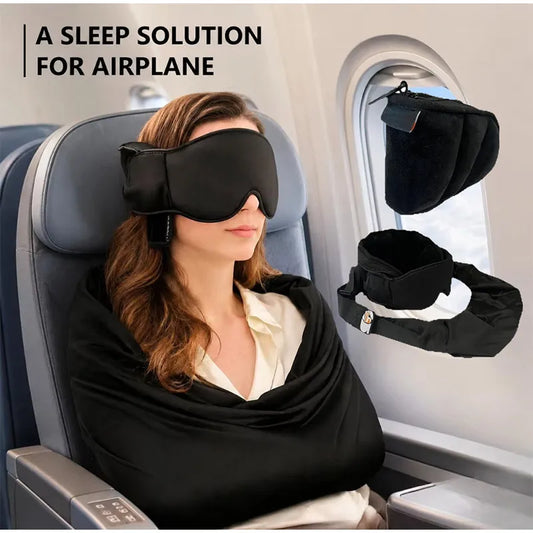 3-in-1 airplane sleep support set