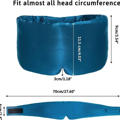 Soft padded sleep mask for travel - image 4