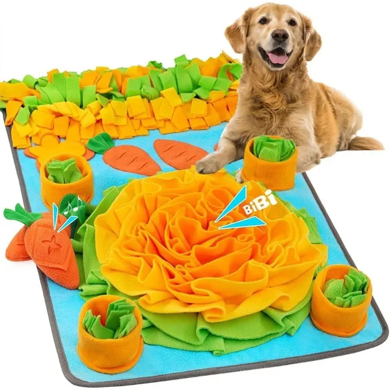 Large snuffle mat for dogs close-up