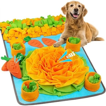 Large snuffle mat for dogs close-up