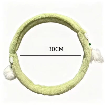Spring cat tunnel toy with bells size and dimensions