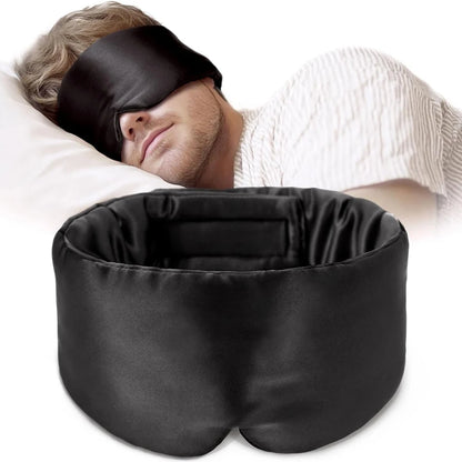 Soft padded eye mask for sleep and travel