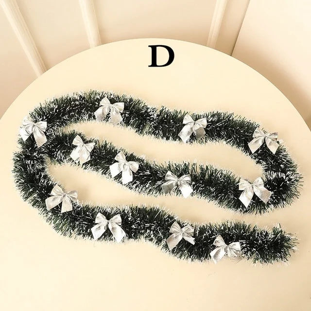 2m Christmas ribbon garland - image 7