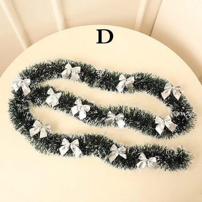 2m Christmas ribbon garland - image 7