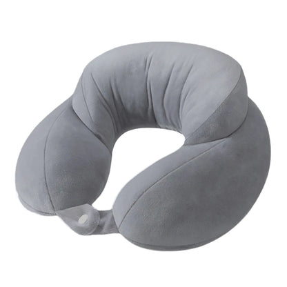 Navy U-shaped travel pillow